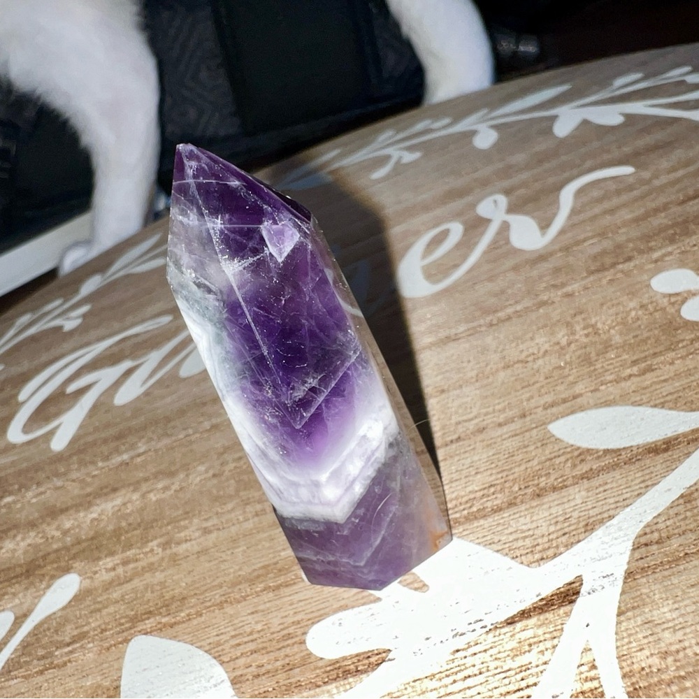 Chevron Amethyst Tower